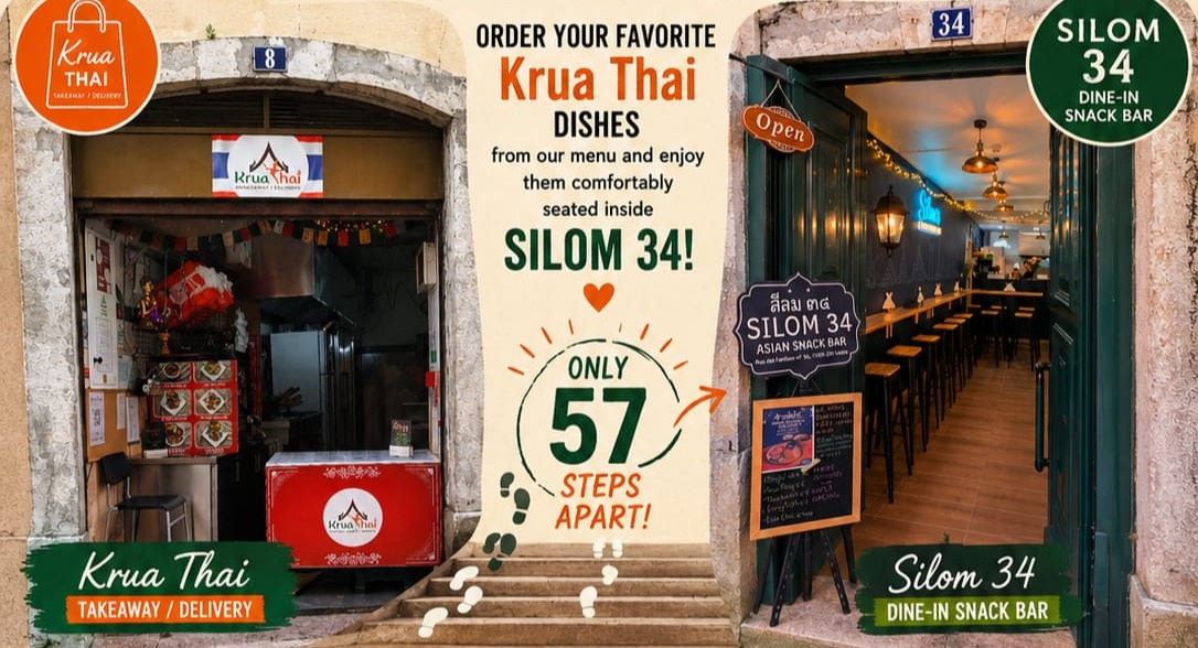 Krua Thai e Silom 34 - Duas localizações, uma experiência autêntica